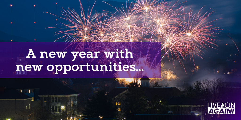 ...means the opportunity for you to live on campus as an upperclass student! Live On Again! Housing Contracts are now available through the Online Housing System. 
jmu.edu/orl/housing/up…

#happynewyear #JMU25 #JMU24 #JMU23 #JMU #DukesLIVEON #LIVEONAgain #JMUHousing #DukesLIVEON