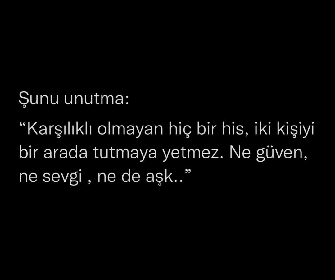 Sevgi varsa herşey olurdu belki...