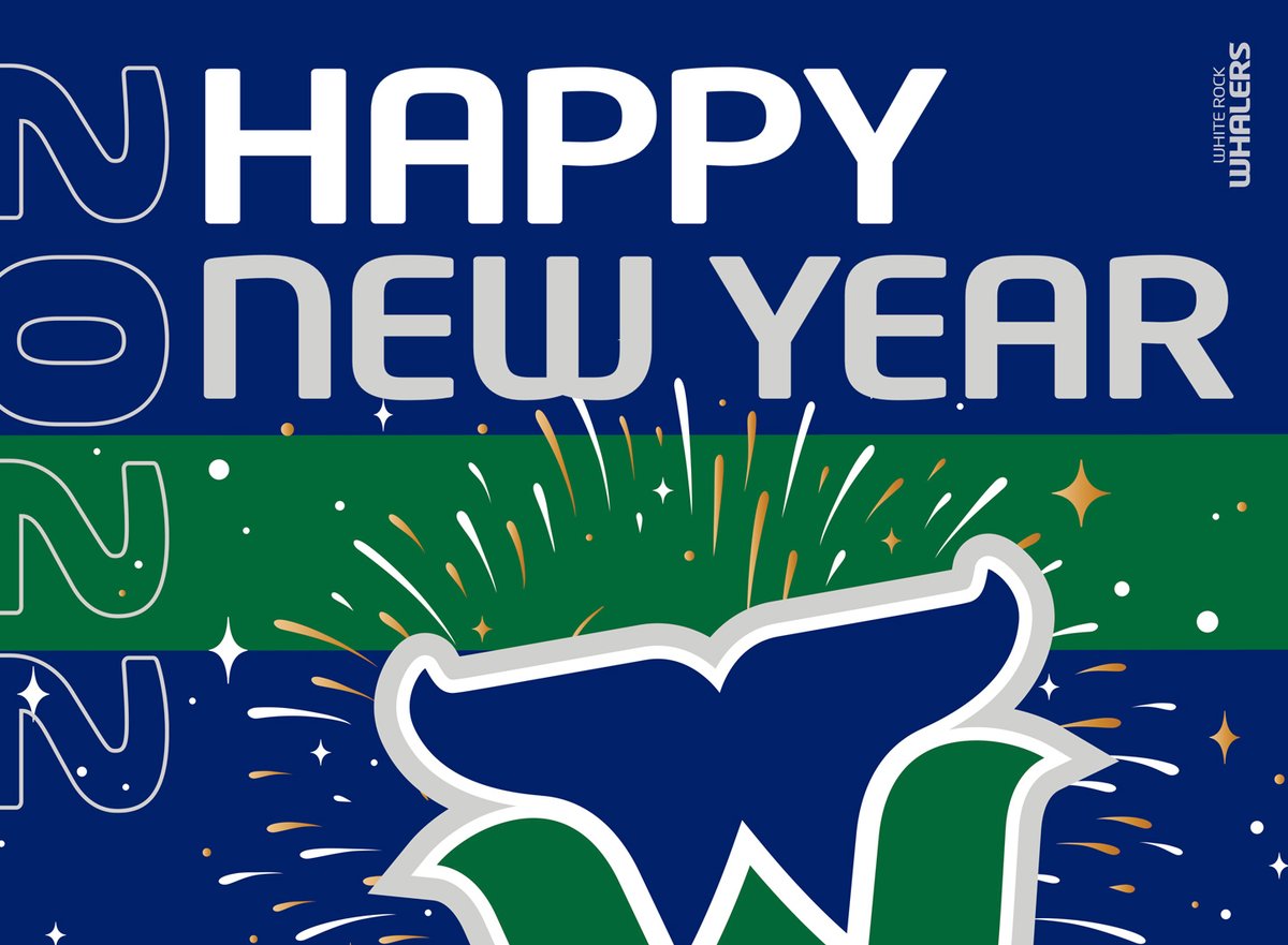 WRWhalersHockey's tweet photo. Wishing you and your family a healthy and prosperous 2022! 🥳🐳 https://t.co/IA6InrbLGt