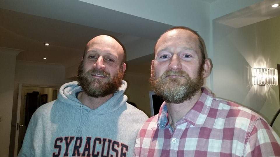 101dnarg's tweet photo. @alastairnelson 7 years ago brothers #beardoff. Shame no beards currently, but maybe post Covid another go at this. https://t.co/6zpSQcX7iz