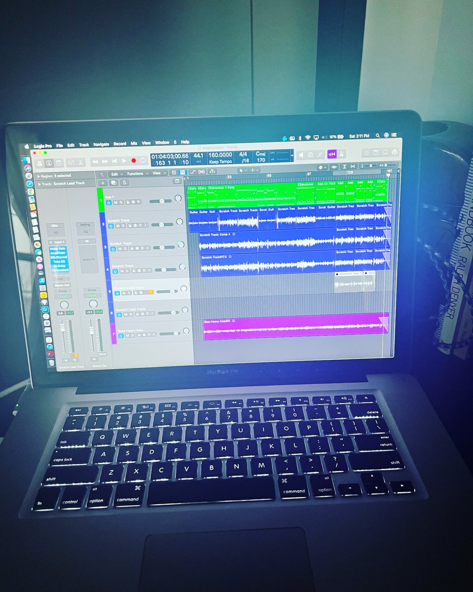 Every journey starts with a single step. Our first steps toward our sophomore effort #christianmetal #christianmusic