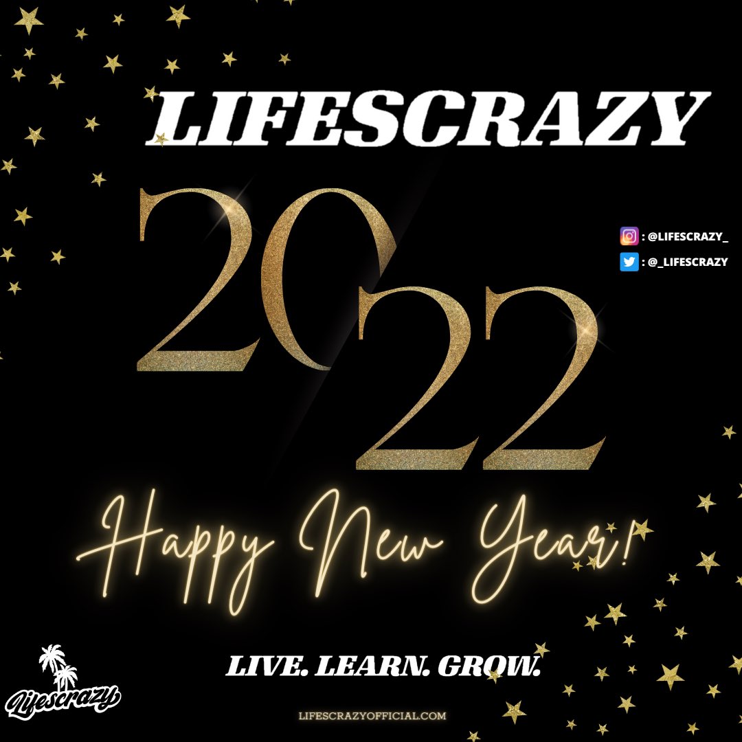 _LIFESCRAZY's tweet photo. Happy New Year and wishing you all a happy, healthy &amp; wealthy 2022! 🌴💫
#LIFESCRAZY https://t.co/9V1HR6u8TT
