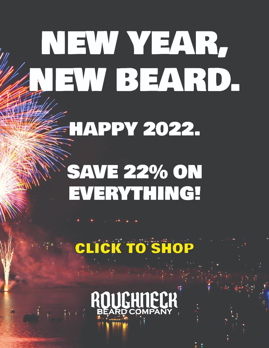 New Year, New Beard. Happy 2022! 💥 - eepurl.com/hRiGL1