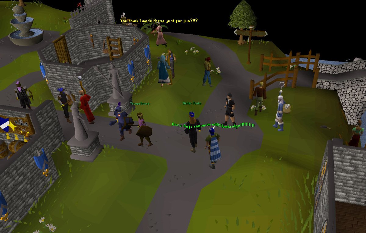 designooor's tweet photo. I’ve been in the metaverse since my Lumbridge days https://t.co/ufSaWSbOYp