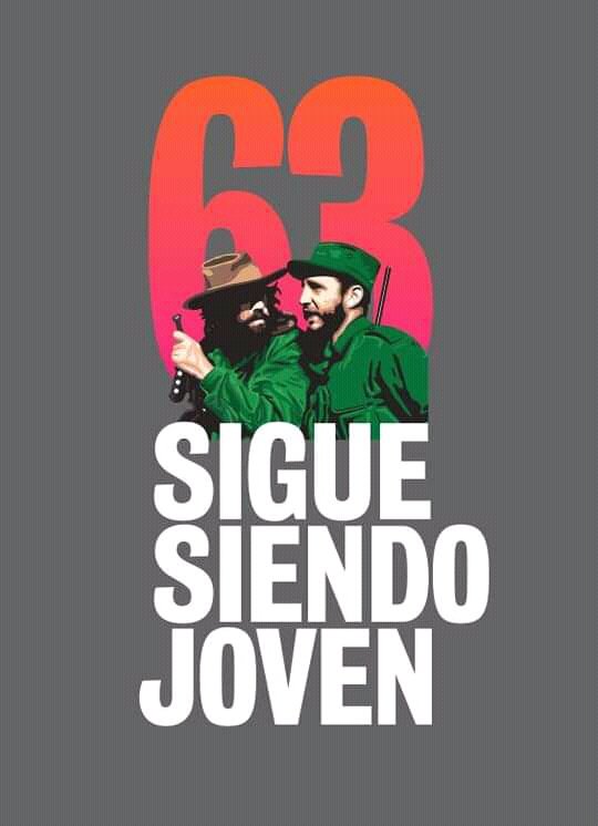 Este 1ro. de enero no empieza solo un año nuevo, en el cual celebraremos el 60 aniversario de nuestra <a href="/UJCdeCuba/">UJC de Cuba</a> y el 63 de la Revolución. Es también el momento en que volveremos a dar un paso alante, volveremos a caminar, a correr. Este año #VamosConTodo. #CubaVive <a href="/DiazCanelB/">Miguel Díaz-Canel Bermúdez</a>