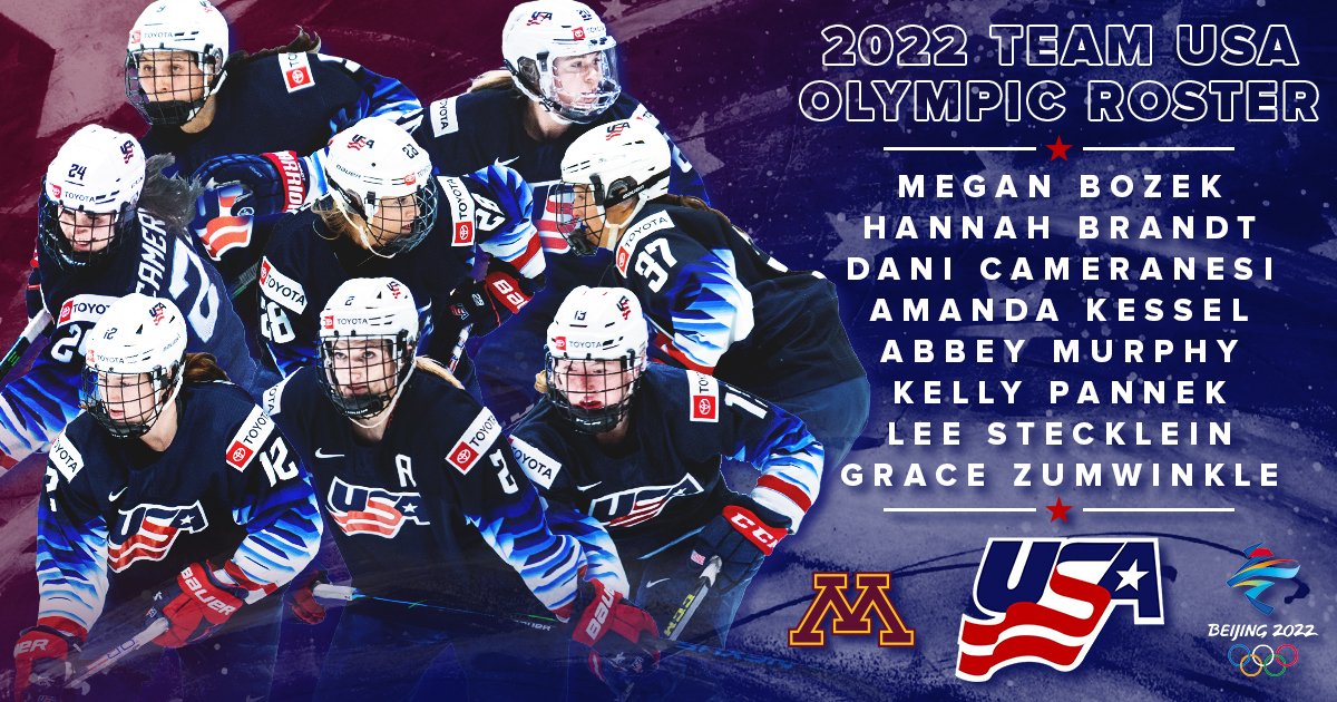 Minnesota Women's Hockey tweet media