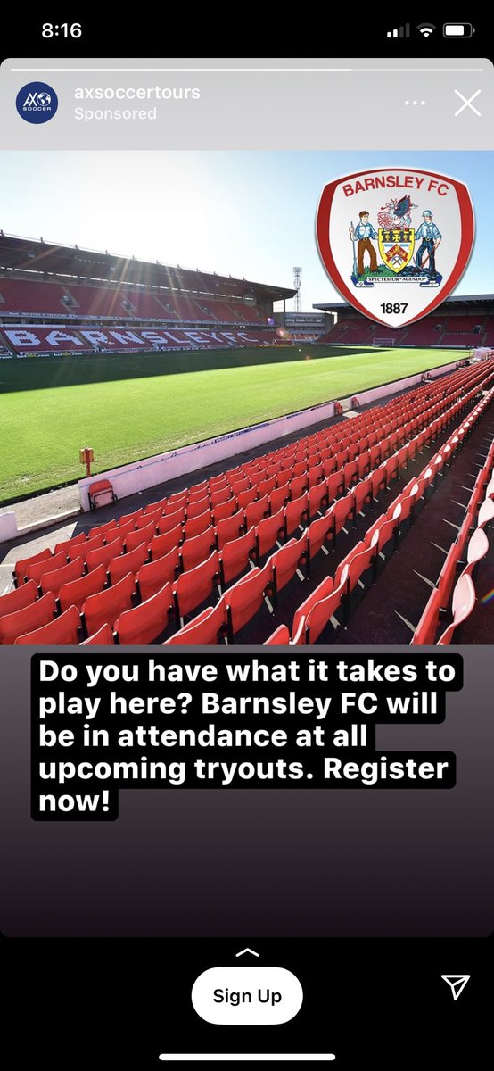 wlllerme's tweet photo. @R_Larson36 strap up your boots, we’re playing pro footy @BarnsleyFC https://t.co/6Nwn7FxOSH