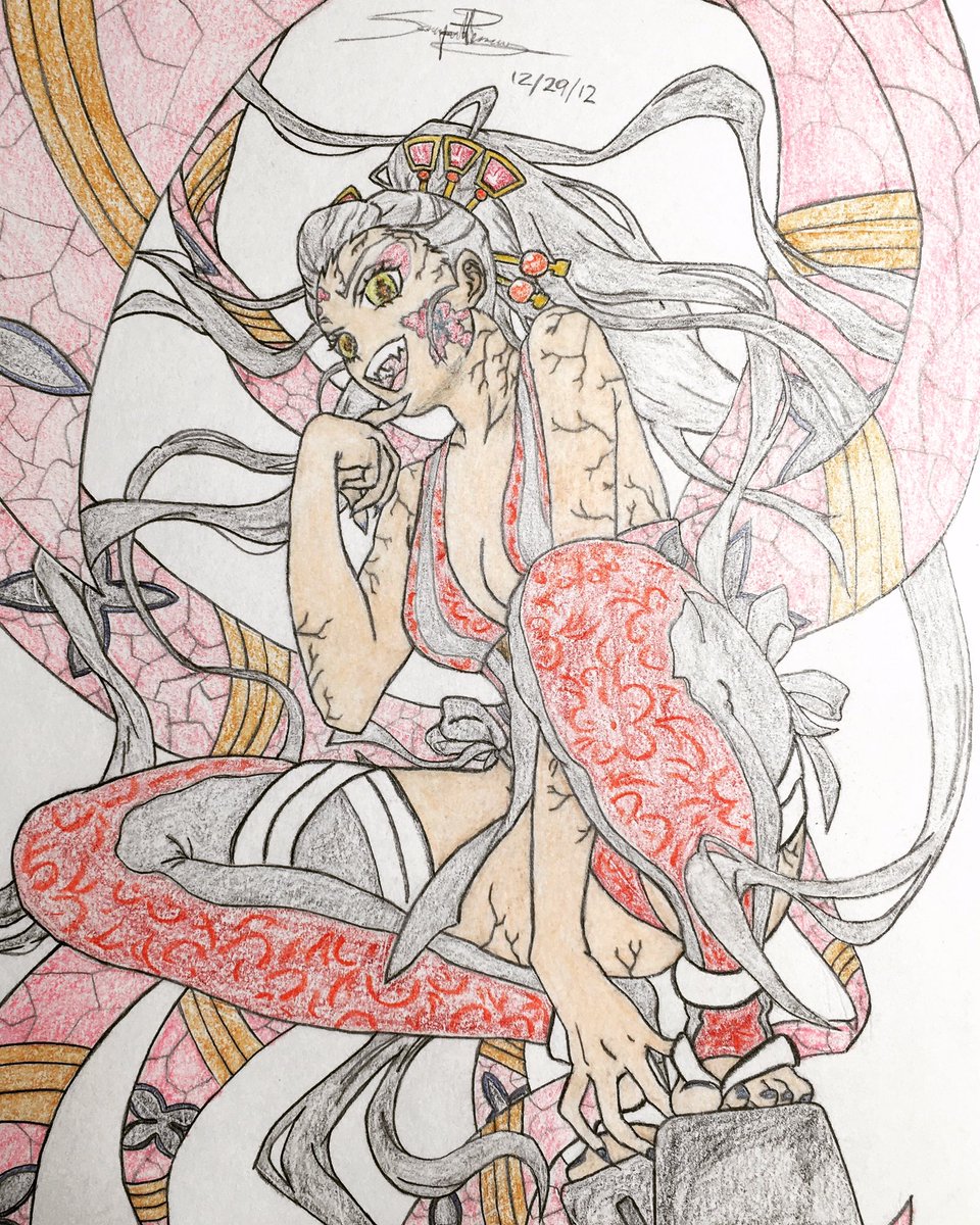 NPho707's tweet photo. Happy New Year! I drew ๐ซ๐๐๐ from Demon Slayer ๐ฅณ.
้ฌผๆป
ใฎๅ - ๐๐ถ๐บ๐ฒ๐๐๐ ๐ป๐ผ ๐ฌ๐ฎ๐ถ๐ฏ๐ฎ.
๐๐.๐๐.๐๐ | ๐จ๐ฝ๐ฝ๐ฒ๐ฟ ๐ ๐ผ๐ผ๐ป ๐ฒ
#KimetsuNoYaiba #้ฌผๆป
ใฎๅ #DemonSlayer #Daki #UpperMoon #UpperRank https://t.co/WiDkm4eiq9