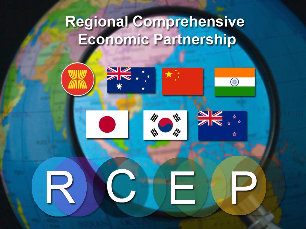 Political_Room's tweet photo. 🌏💵 El mayor acuerdo comercial del mundo, o Parternariado Económico Integral Regional (RCEP) entró ayer en vigor para Australia, Brunei, Camboya, China, Japón, Laos, Nueva Zelanda, Singapur, Tailandia y Vietnam, y el 1 de febrero lo hará en Corea del Sur. https://t.co/QYBgtjd6HA