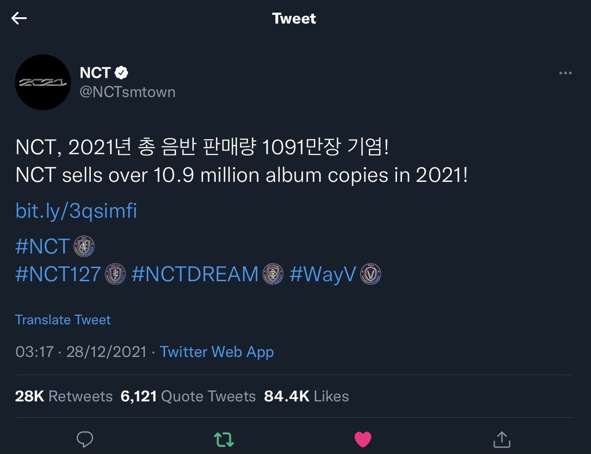 agustdolce's tweet photo. hold on a second, i just realised that nct’s sales in 2021 surpassed sm’s total sales in 2020 and i’m struggling to wrap my head around that https://t.co/tXbpiek6oh