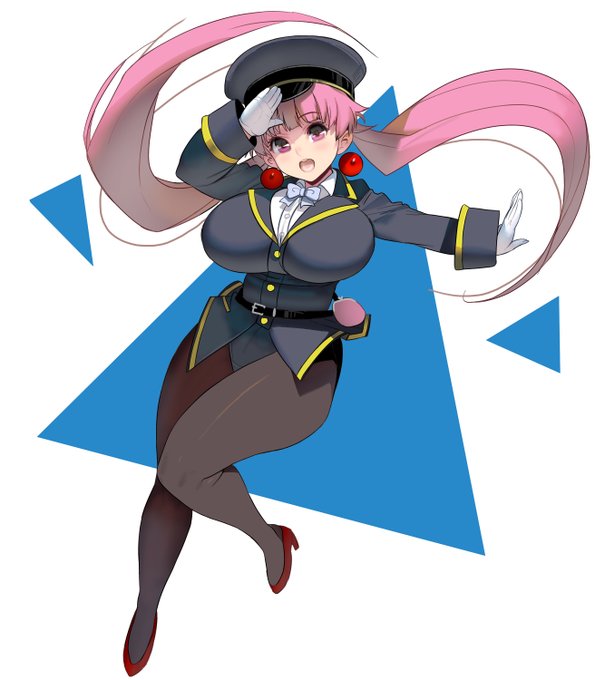 ツインテール制服おっぱいちゃん 