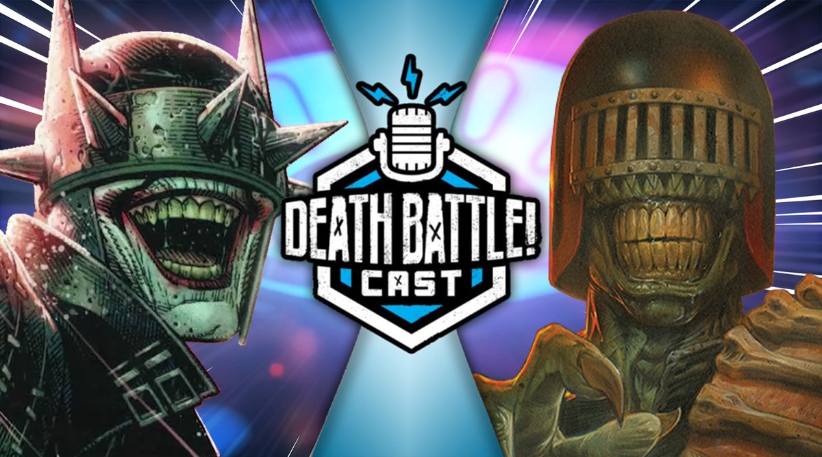 AriesTheKnight's tweet photo. @DEATHBATTLE @JacksonPalazini Next #CommunityDEATHBATTLE idea:
Batman Who Laughs VS Judge Death (DC Comics VS 2000 A.D.), two alternate versions of dark and brooding heroes who are twisted and evil. https://t.co/IZ060NpPZv
