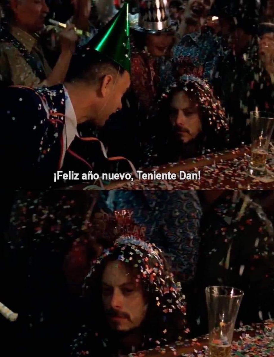 Feliz Año Nuevo Teniente Dan
