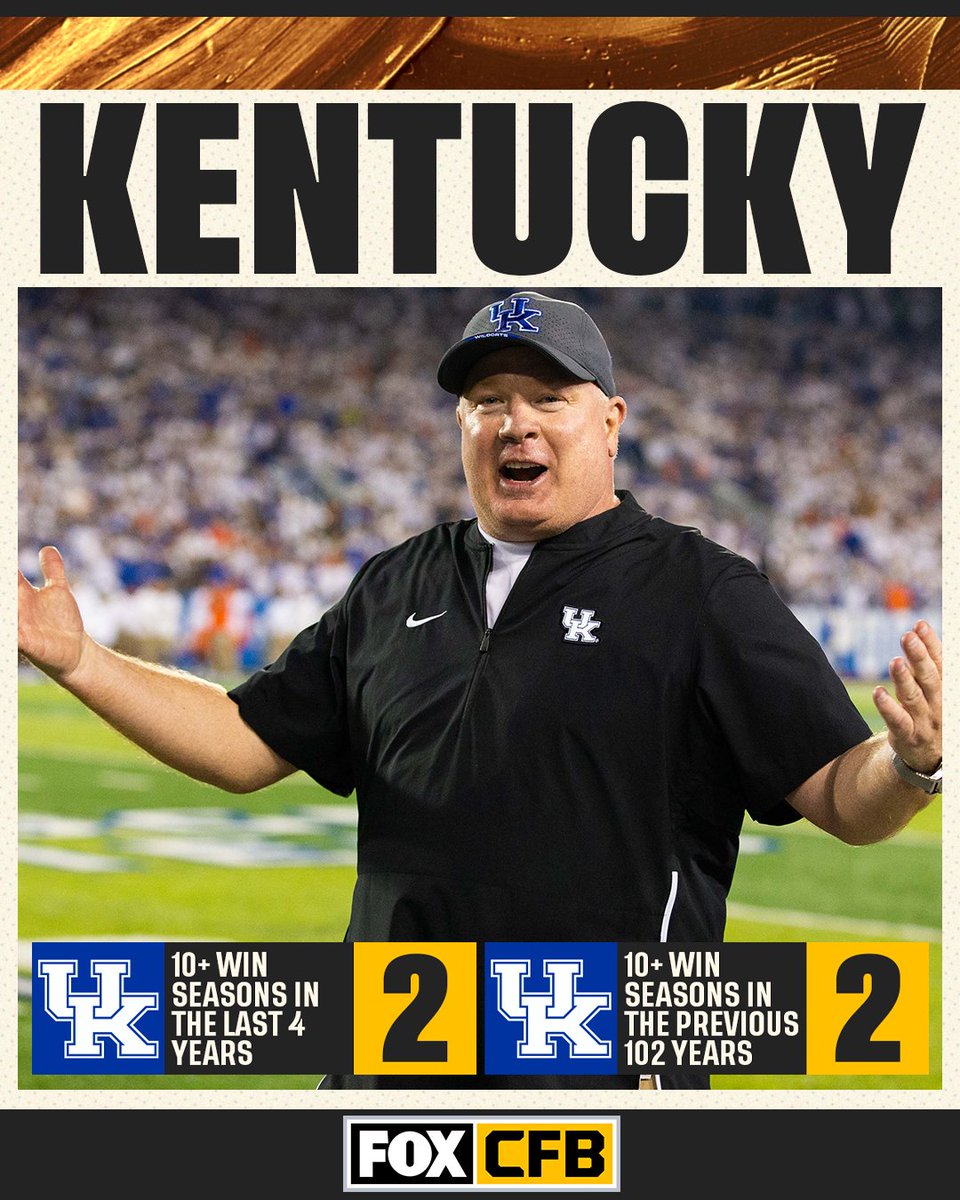 📈😼 <a href="/UKCoachStoops/">Mark Stoops</a> is doing BIG things at <a href="/UKFootball/">Kentucky Football</a>