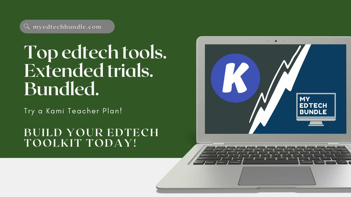 KyleNiemis's tweet image. This is to all my fellow #teachers who are suddenly remote again &amp;amp; now in need of a good tool for #remotelearning but only for a short amount of time. Myedtechbundle.com lets you get a few months to Book Creator, Kami, Storyboard That &amp;amp; more for only a couple bucks! #edtech