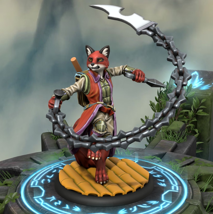 UndeadDomain's tweet photo. Day 1 of #CharacterCreationChallenge
System: #Pathfinder2e
Name: Satoshi Robern
Class: Bard (Warrior Muse)
Bio: An outcast, he searches for info on his parents in Absalom. Uses his spiked chain in performances with bells (not pictured)
#ttrpg @HeroForgeMinis #rpg #herolab https://t.co/HS9PBCp3Sa