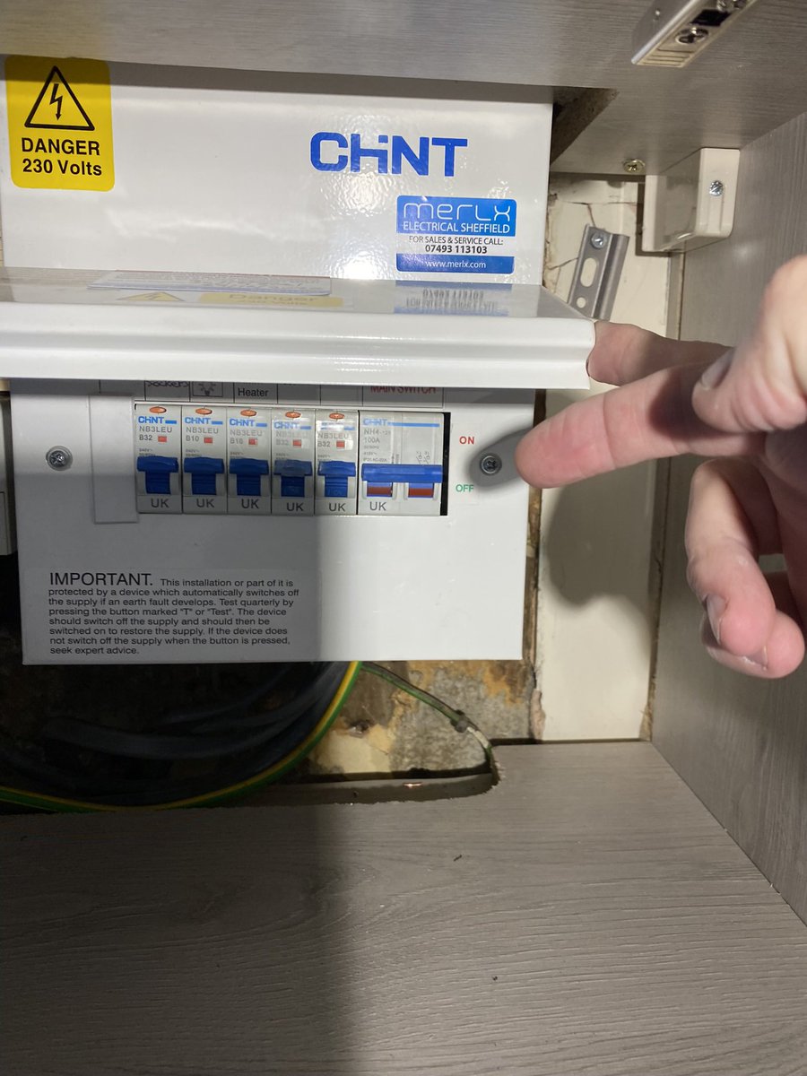 EICR carried a New consumer board was required, installed tested &amp; certificate issued, give us a call for a free quote.
merlx.com