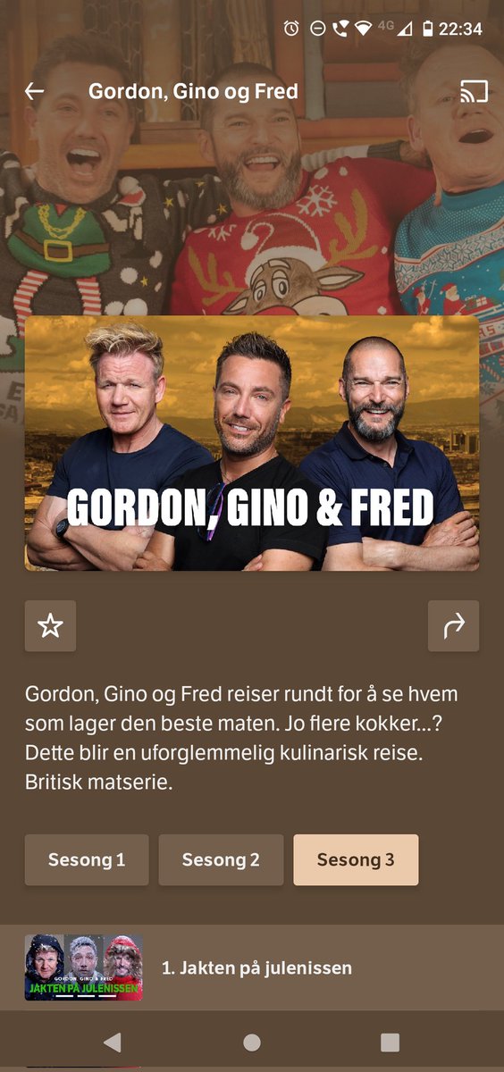 This is my guilty pleasure. Absolutely hilarious. <a href="/GordonRamsay/">Gordon Ramsay</a> <a href="/Ginofantastico/">Gino D'Acampo</a> Thanks <a href="/NRKno/">NRK</a> for having it in your catalogue. #comedy #goodfood