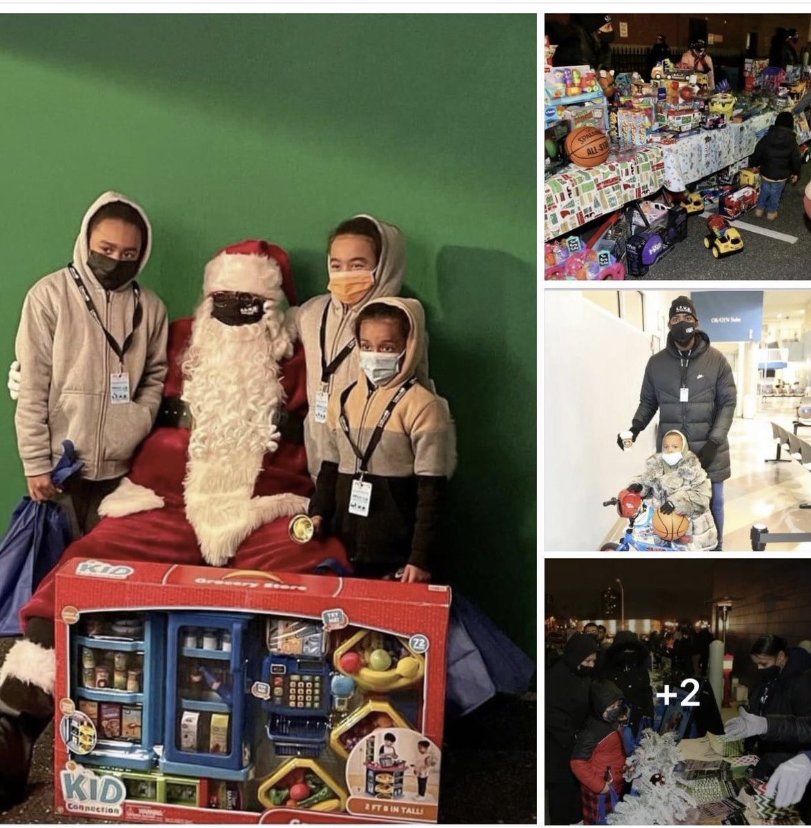 JTFHeartHealth's tweet photo. @livelikejt distributed Christmas gifts to families in Camden, NJ. Thanks to our volunteers who stood outside in the cold for hrs to help us make the holidays brighter for hundreds of families.Merry Christmas to all of I our followers. Hoping your holidays are happy and healthy! https://t.co/cBgGkjYvXK