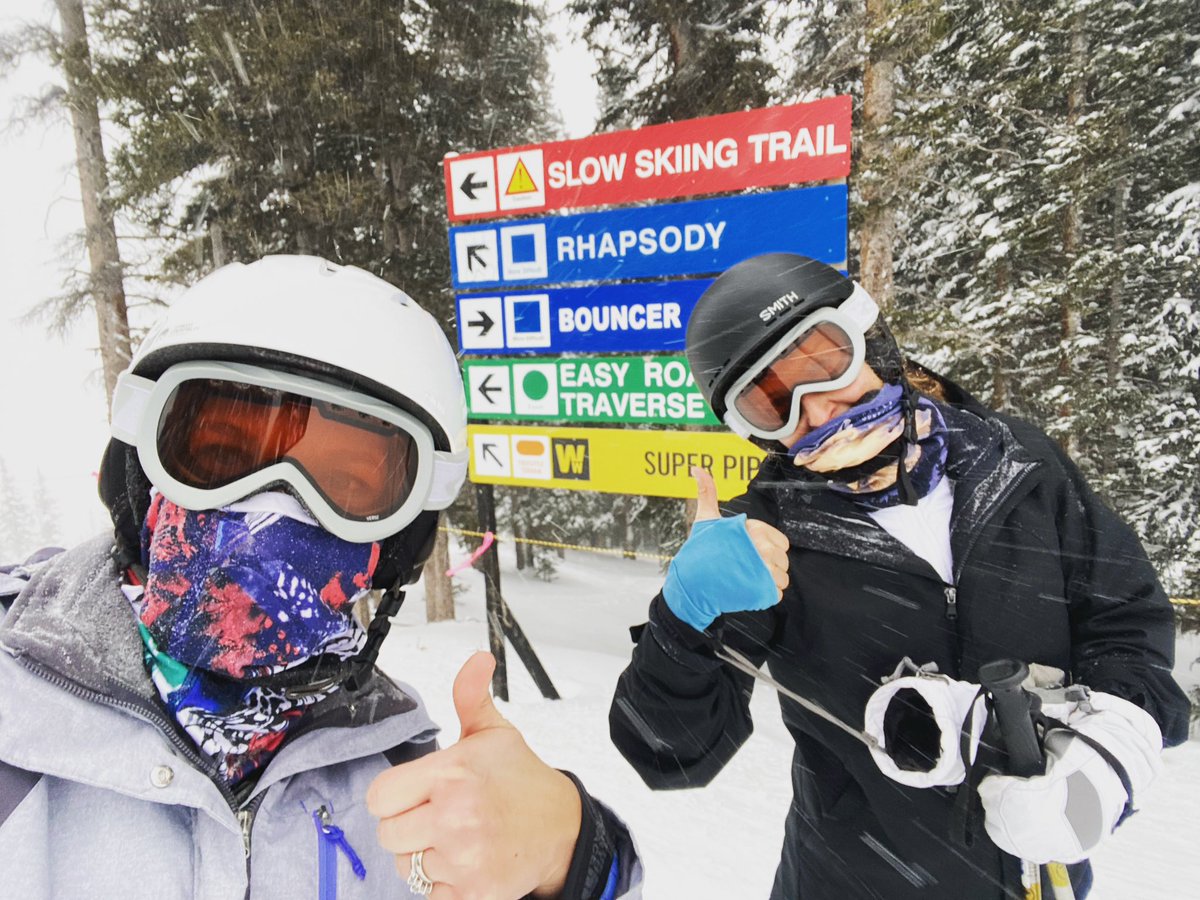 steph1jackson's tweet photo. Traditional end of the year run for 2021! #Coppermtn #Bouncer https://t.co/F7Hc6EogDg