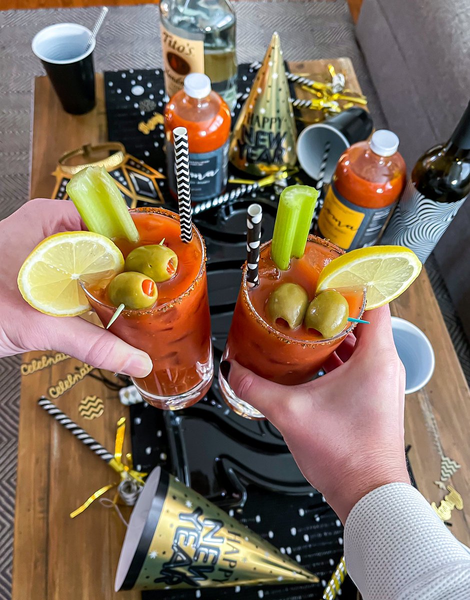Happy National Bloody Mary Day! #bloodymary #brunch #NewYear2022