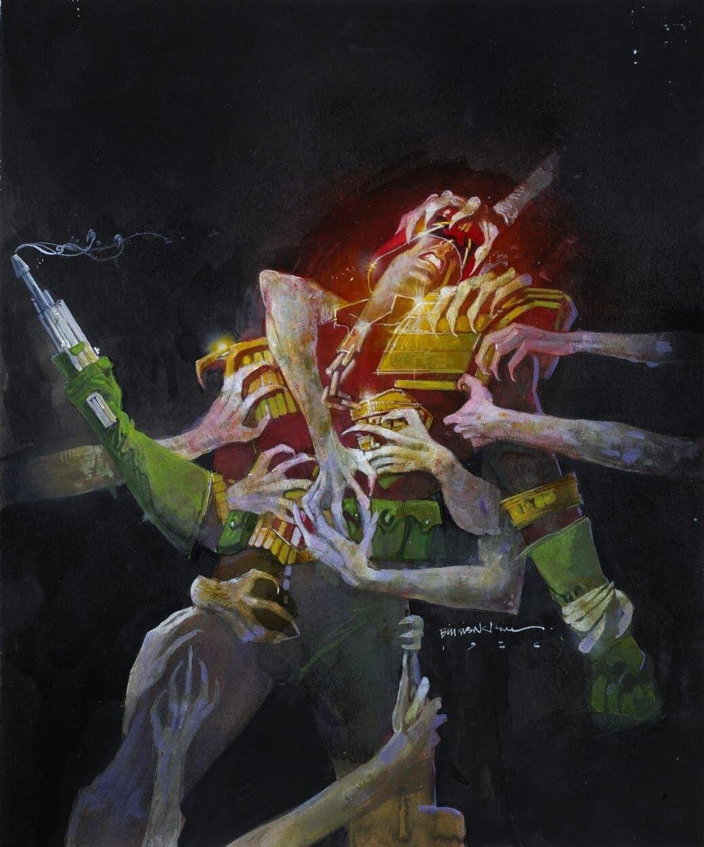 Bill Sienkiewicz Art tweet media