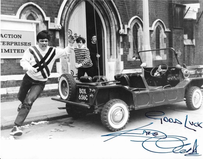 AskLittleAlan's tweet photo. @trevorbmbagency Hi Trevor, I see that Midas Man is back in Liverpool. Who can I talk to about getting my iconic 1960s Mini Moke onto the production? It's garaged in Liverpool and in original condition. (A Moke features in John Boorman's first feature in '64.) https://t.co/mBL5gGPY0k