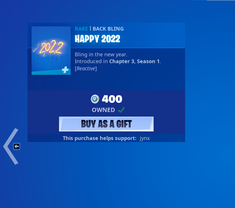 FlexyAU_'s tweet photo. Bought this back bling using the best code out there @Jynx100k https://t.co/8MteF4ohBd