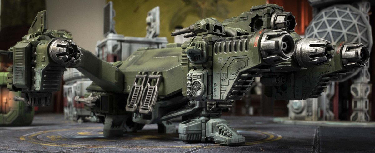 Snapships's tweet photo. Happy New Year! 🎉 Check out this INCREDIBLE painted Gladius + diorama by wargaming fan fineartfilms on Instagram. Let's see some more custom paints! 🖌️
#BuildtoBattle #scifi #wargames #tabletop https://t.co/hS9Uxal1qy