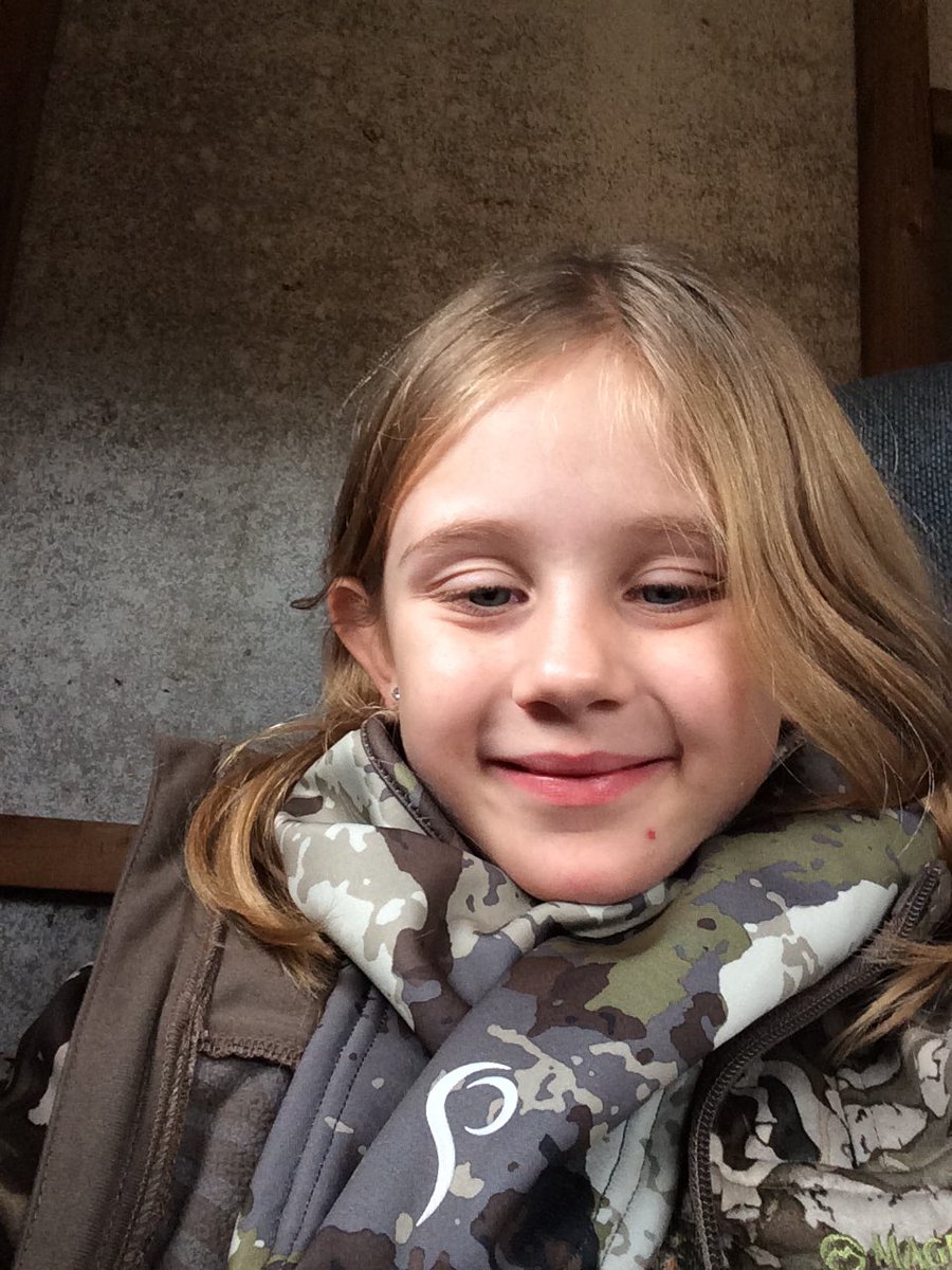 tinaghenry's tweet photo. My little Palmer girl made her first trip to the lease with her Daddy and I’m so proud of her! She may not be ready to hunt herself but she certainly had some big fun! #prois #iamprois #veilcamo #academy #1thatsfulloffun #selfiegameonpoint #grandstinker #herfavwasthehighrack https://t.co/3wVwKiTb6I