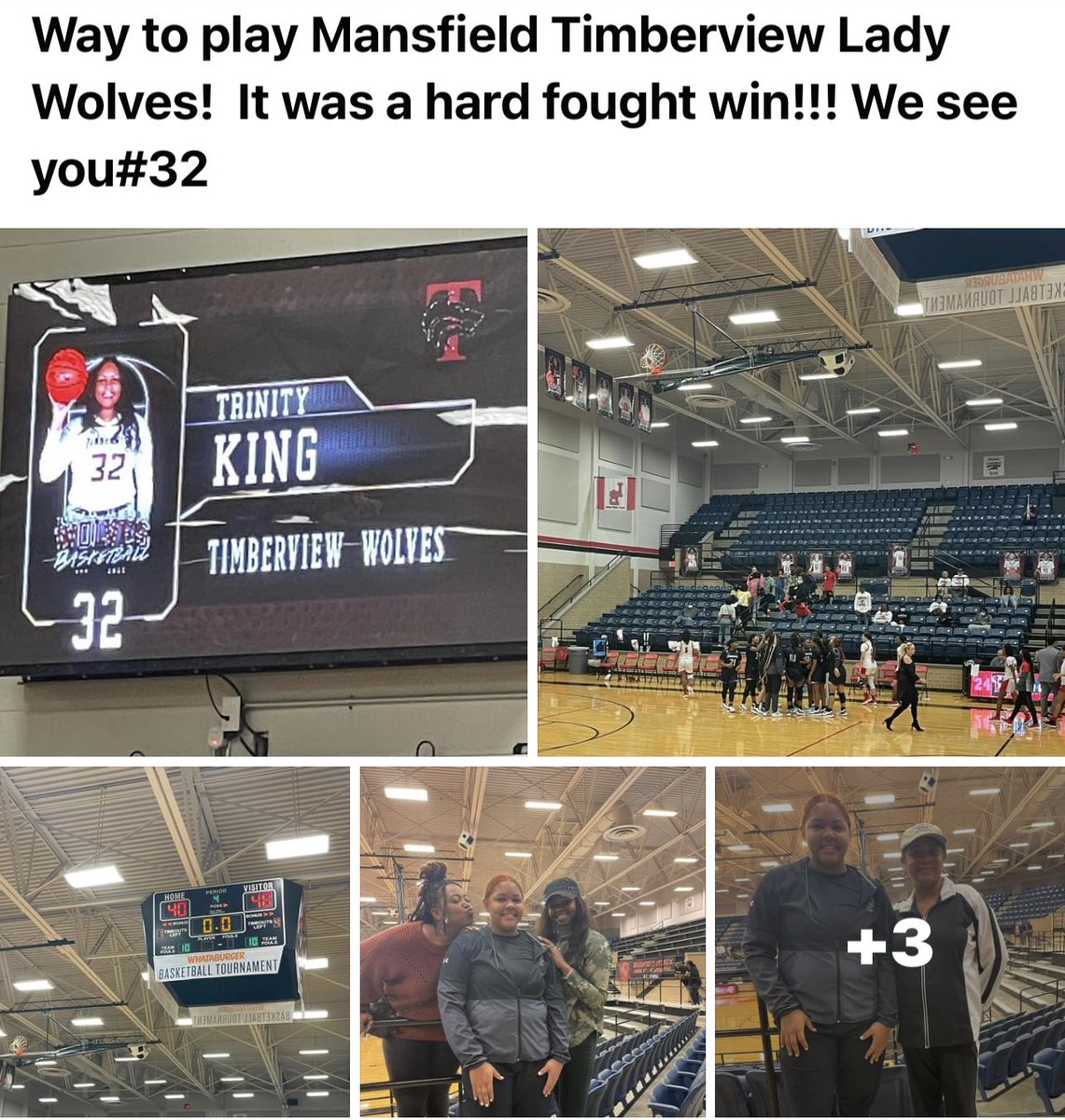 Mansfield Legacy girls vs Mansfield Timberwolves!!! Lady wolves with the win!!!!