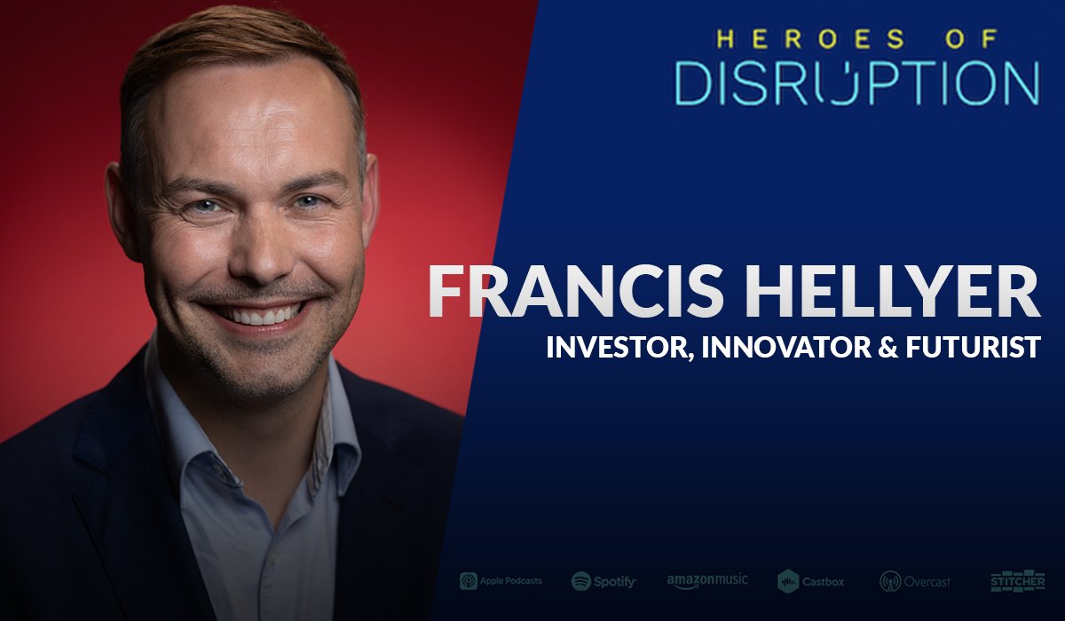 disruptionpod's tweet photo. A new #episode has landed! 🚀

Host @Ross_Sklar is joined by @Theatre_Direct co-founder and executive chairman @FrancisHellyer, to discuss #disruption and why he is optimistic for the implementation &amp; expansion of #blockchain technology.

🎧 Listen: https://t.co/4UHi2q9L0H https://t.co/Mt5mKuSn0f