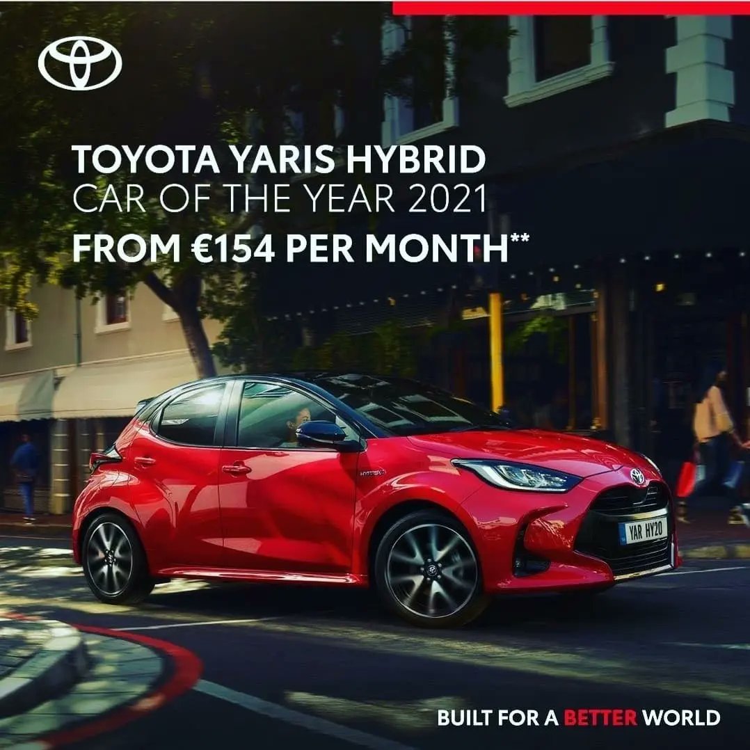 PKAcastlebar's tweet photo. Happy New Year to all our customers and Friends.  Hope you have a great new year ahead in 2022. Looking forward to seeing you soon. #Toyota #Hybrid #Builtforabetterworld #2022 https://t.co/fi2oFXRJbN