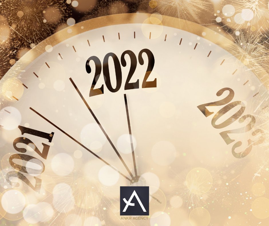 From everyone here at ANKR Agency, we wish you all a Happy New Year! 🍾🥂

Let's make 2022 our year!

Comment below what your favorite New Years traditions are.