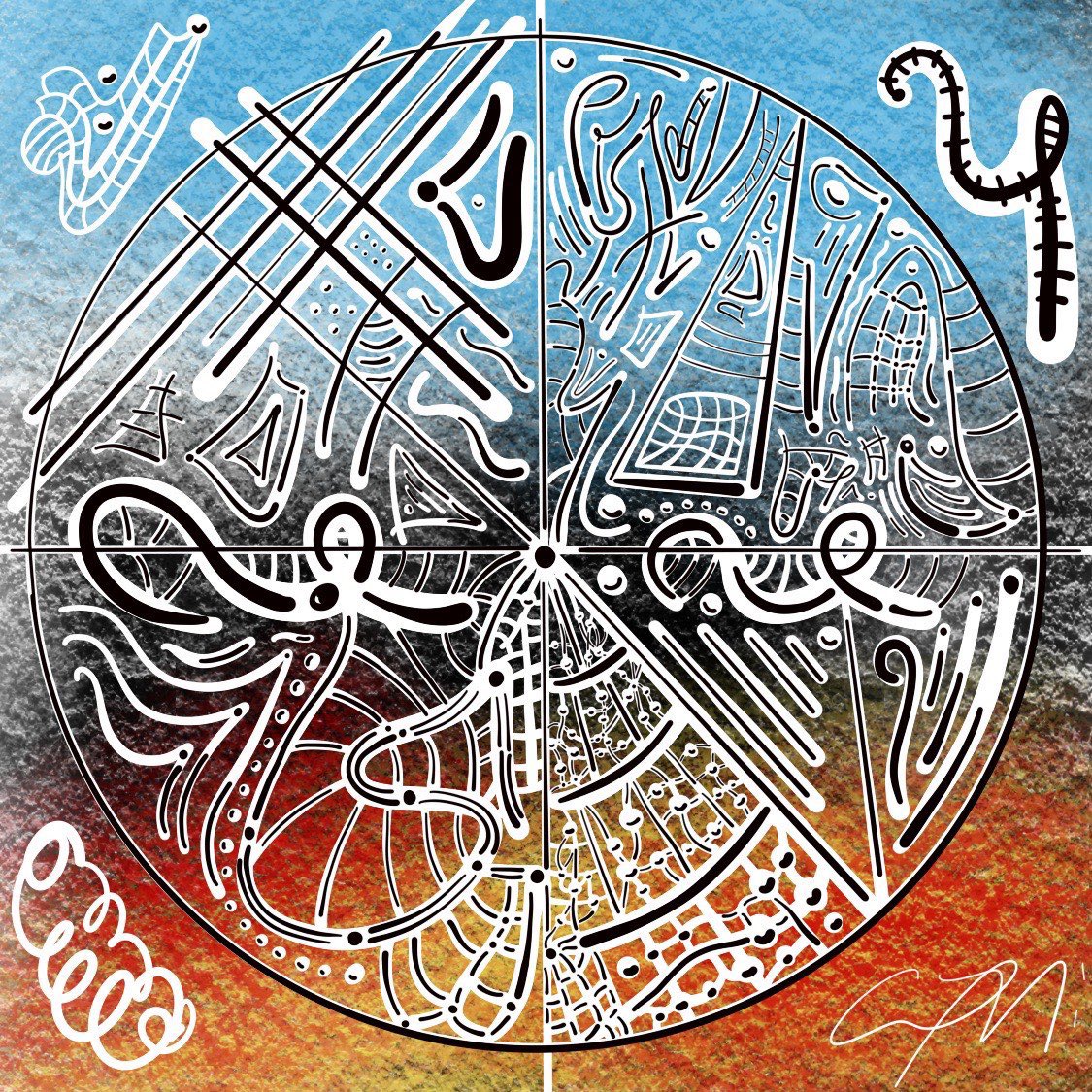 <a href="/jf_nft/">Jason Falovitch is now @jfx</a> Hi I am Sigma, I'm Venezuelan living in Spain, I make psychedelic abstract art, my influences are Soldati, Kandinsky and Miró, I use only my tablet to create my works.
#nftartist