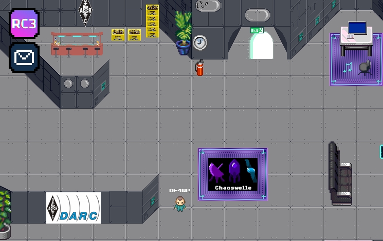 df4wp's tweet image. Schön war´s... Allerdings erhöhtes Suchtpotenzial 🙂
#rC3, #rc3world, #chaoswelle