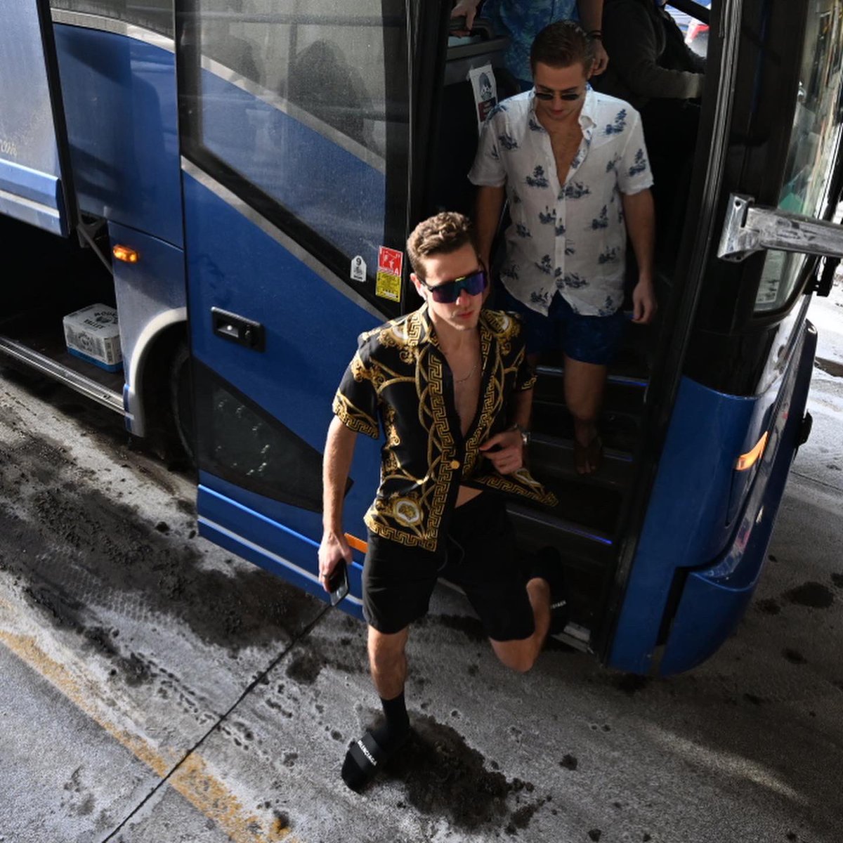 StLouisBlues's tweet image. You call this cold?! #WinterClassic