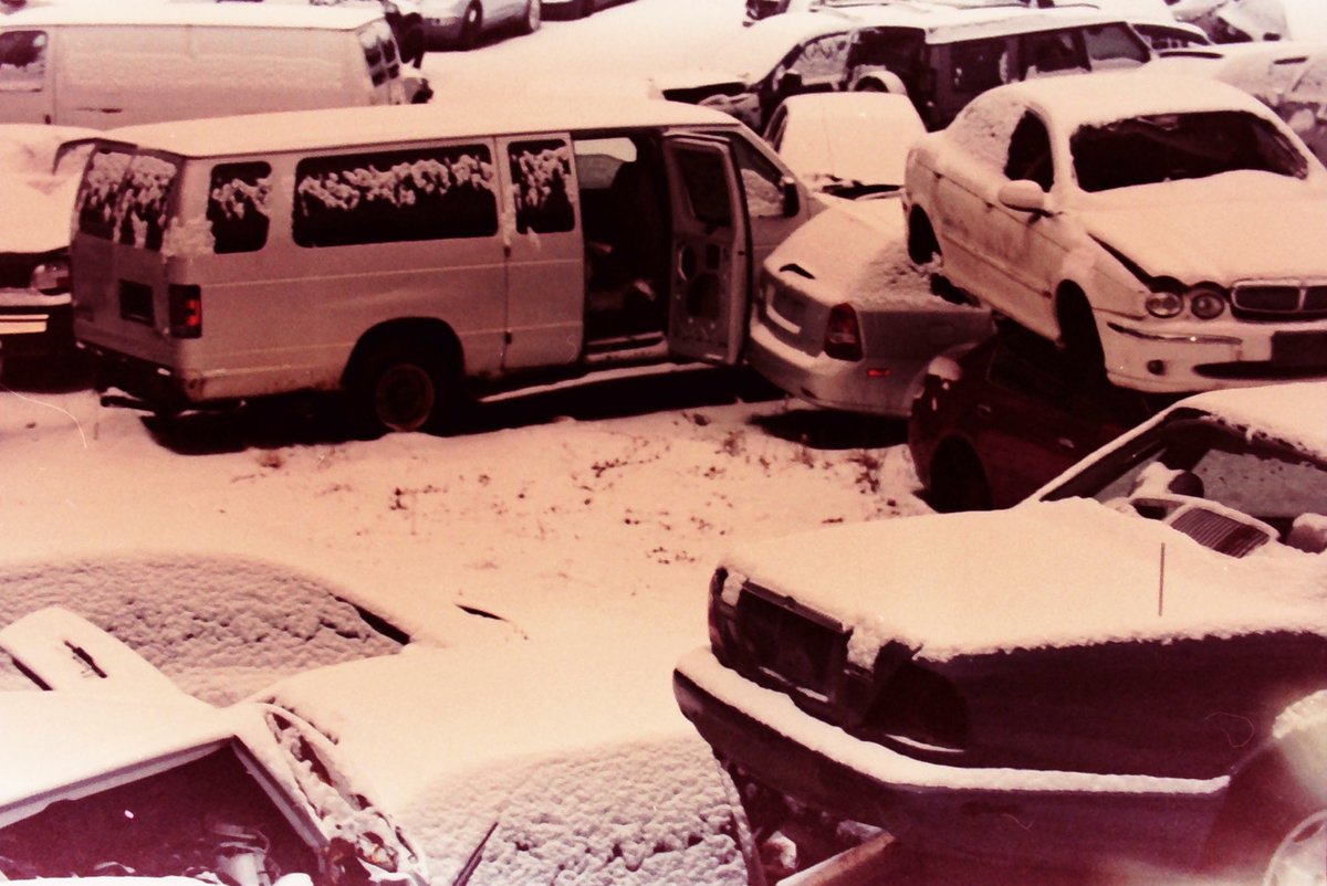 amberkinson's tweet image. Velvia100 cross-processed as C41, shot on Konica AutoreflexTC