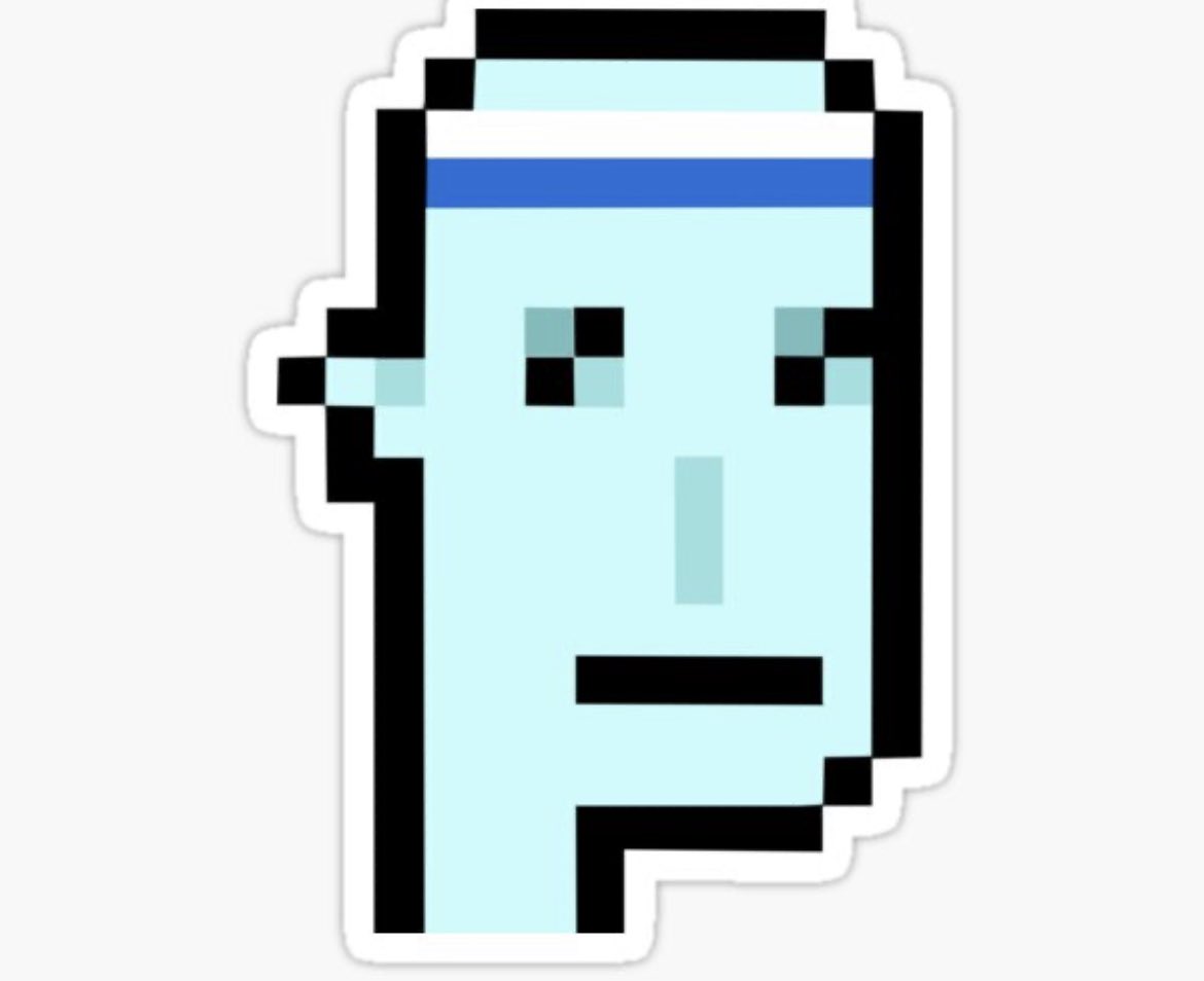 NFT Pixel Crypto Punk сетка