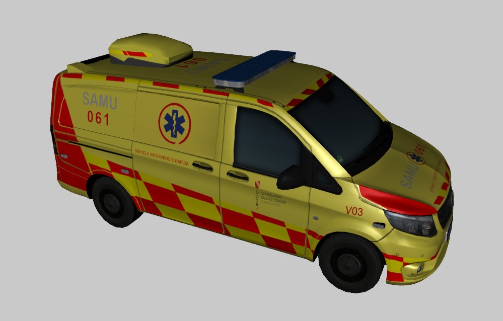 IbizaMod's tweet image. Por aqui ls dejamos otro nuevo vehiculo, que junto a la Mercedes Vito ya existente serán los dos VIR.

En el mod estaran ambas.