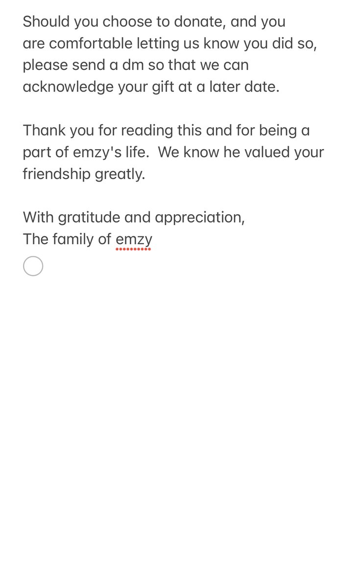 eeemz333Family's tweet photo. we are devastated with our loss of @eeemz333.. our son, brother, grandson, nephew, cousin, friend. https://t.co/o6pi9qq9Lf