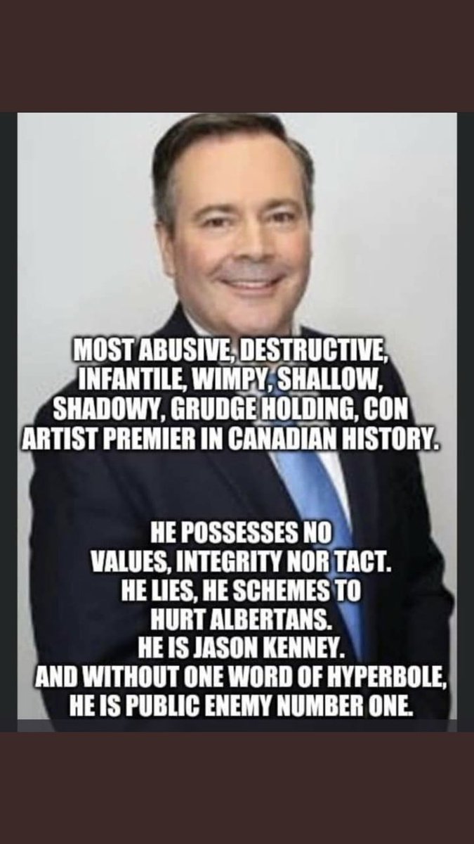 TranscendingPsy's tweet photo. @jonnywakefield @jasonfherring Nope. Not an apology. It's disgusting language, period. It's gaslighting, not an apology.
Albertans can't wait to kick that homophobic, racist, bigot, ignorant MF'er out of Alberta.
We are coming for you @jkenney POS. https://t.co/bNMH6PG4Q1