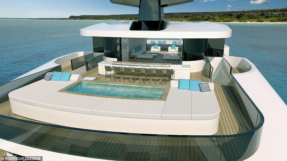 TheNorskaPaul's tweet photo. The stunning £252million #superyacht designed to look like a ‘superluxury skyscraper,’
The #Malena measures 85ft from the waterline to the top of the mast, and created by #JoshRodriguez of #London based #RodriguezDesign and I wanna crew it 😃 got experience n everything. https://t.co/p5b7s7HzTY