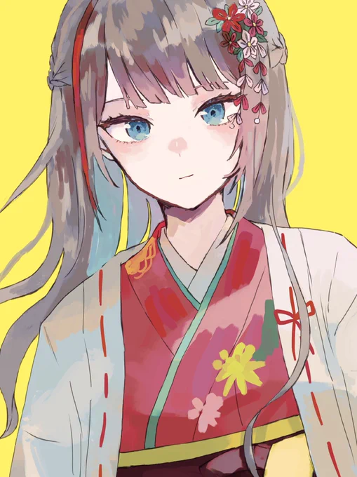 #なつめぇ画
新衣装も切った前髪もよく似合っていてかわいいの絵 