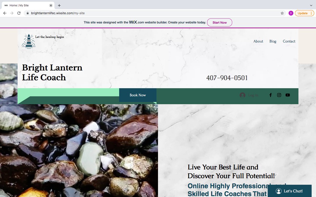 Check Out New Website! It is 2022, let's change our lives for the better.🌞🤸‍♂️🎇🎆 Let us live a more happier, enriching and more fulfilling life style. Book a session today for a remote life coaching session! Click the Link: BLLCOACH.com