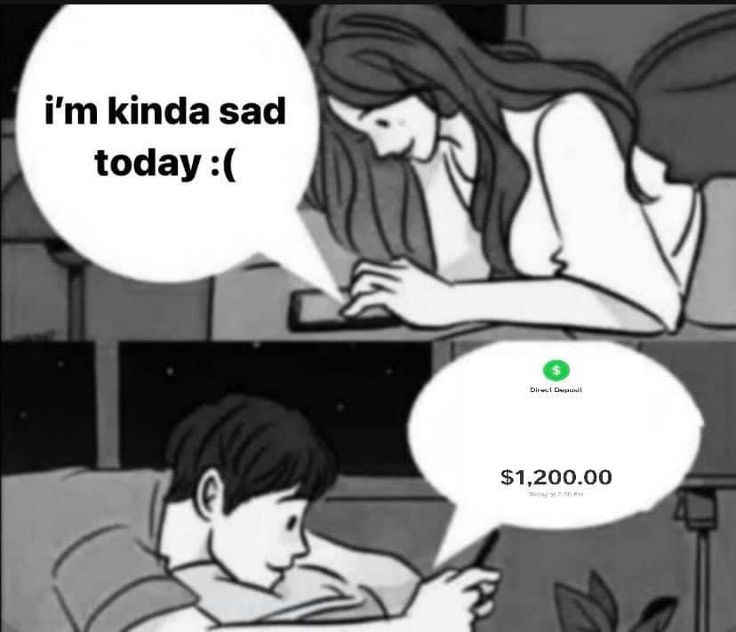 I’m kinda sad today:(
