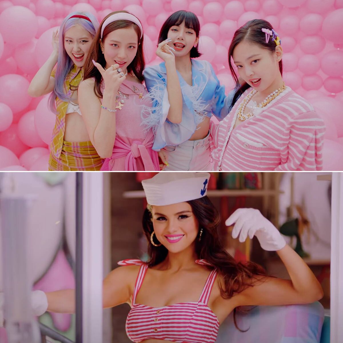 PopCrave's tweet photo. “Ice Cream” by #BLACKPINK and @SelenaGomez has become the 10th most viewed all-female collaboration on YouTube. https://t.co/oegVdupFRM