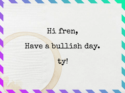 CollectorValid's tweet photo. @SolanaPostcard #SolanaPostcard Have a Bullish Day 
#NFT #NFTs #Solana #SolanaNFTs #Whale #ValidTheCollector #LevelUpART #LevelUpNFTs https://t.co/7XCJQSZShw