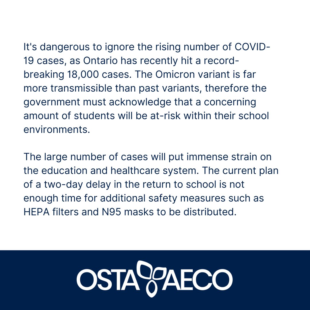 OSTA-AECO tweet media