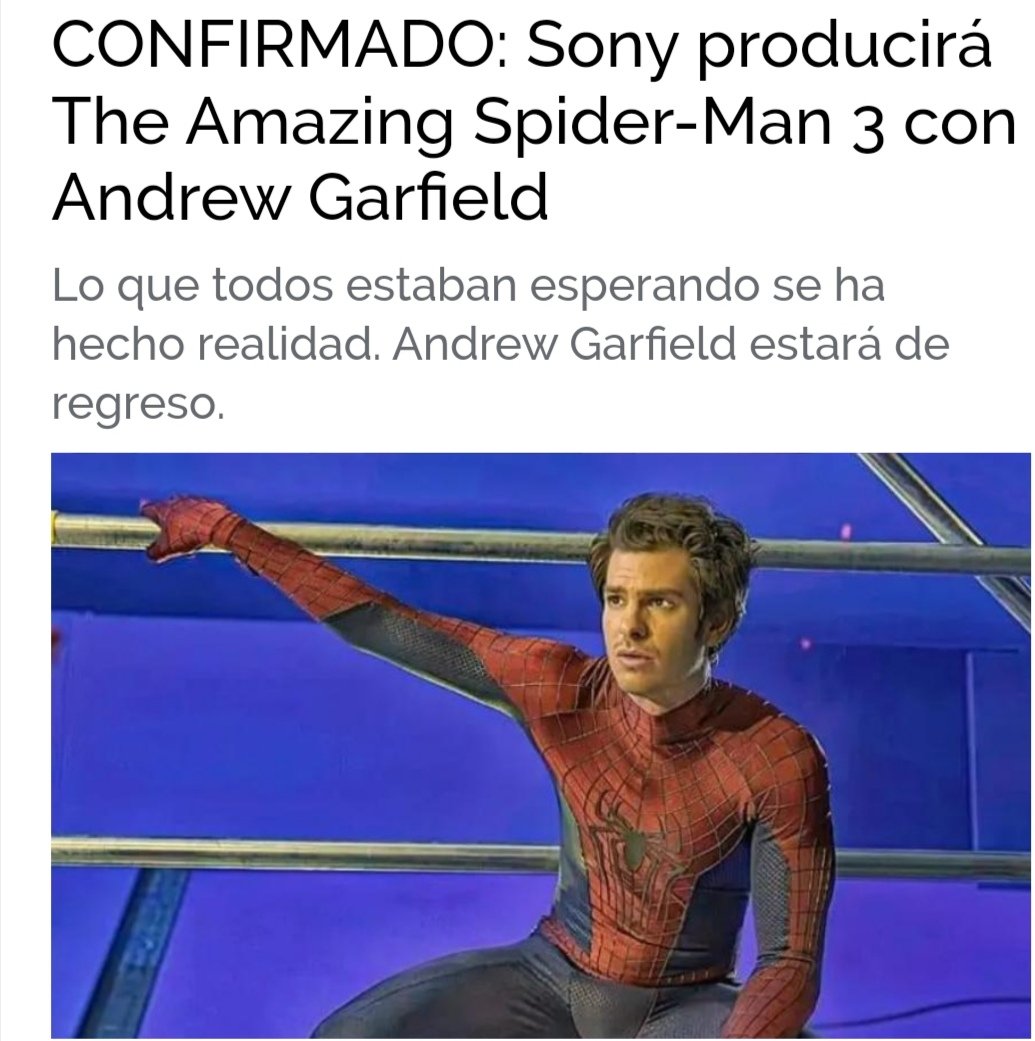 CuevaDelCosplay's tweet photo. #amazingspiderman3 https://t.co/Bc9jxNrMwn